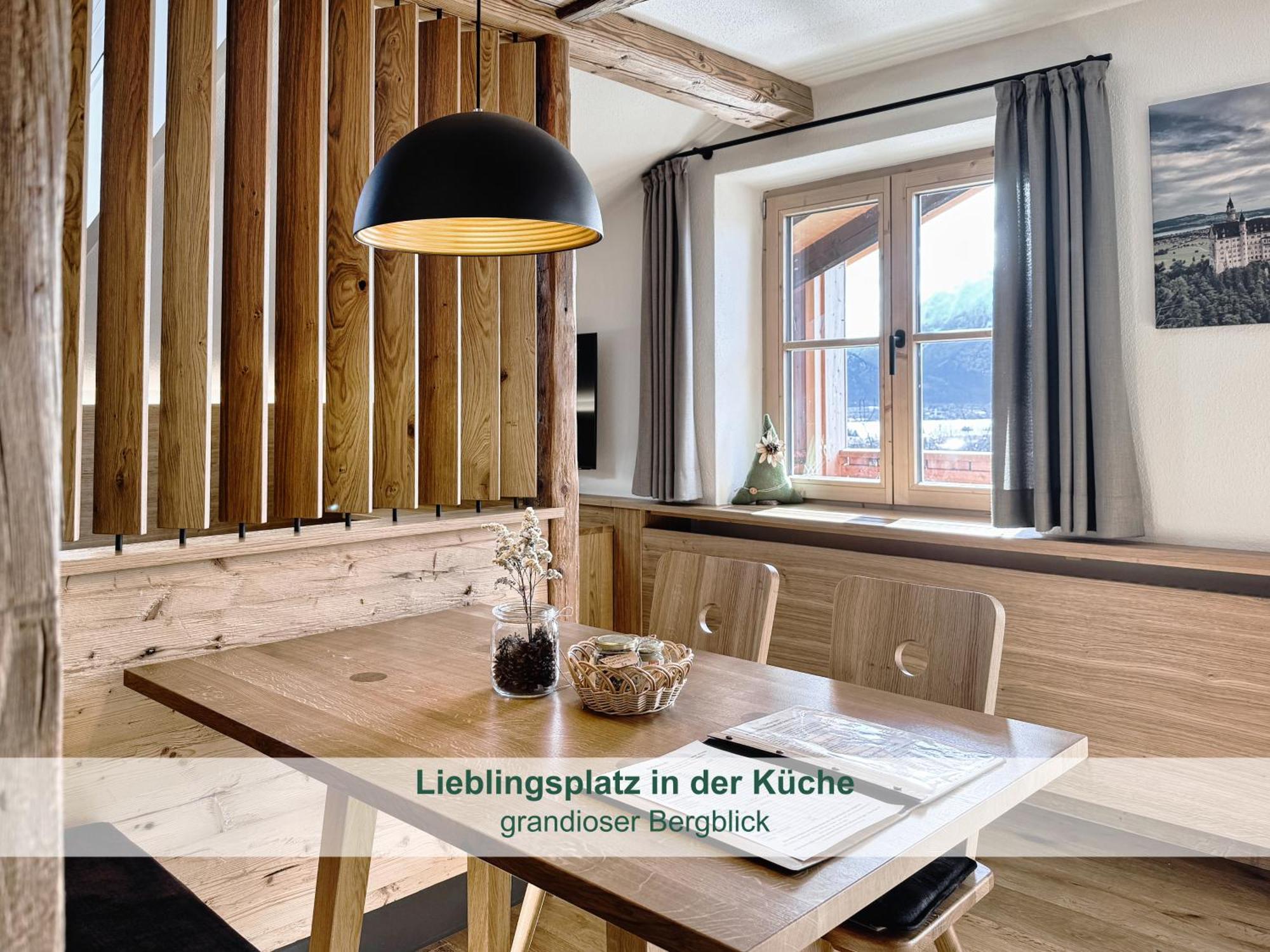 Chalet - Ferienwohnungen - Biohof Stoeger - Panoramasuedbalkon - Grandiose Aussicht Auf See, Berge Und Schloss Neuschwanstein Rieden am Forggensee Exterior photo